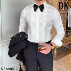 Áo sơ mi nam màu trắng DSM0002