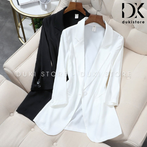Áo khoác áo vest blazer nữ tay lỡ Hàn Quốc thanh lịch BLU0103